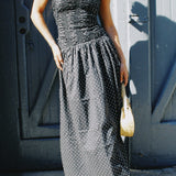 FAITHFULL MIRA MAXI POLKA DOT DRESS