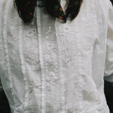 VINTAGE VICTORIAN FLORAL BLOUSE