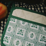 ARTICHOKE PRINT POT HOLDER