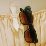 HAYDEN RECTANGULAR SUNGLASSES, OLIVE