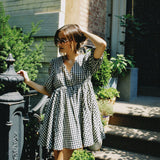 AILEEN GINGHAM DRESS