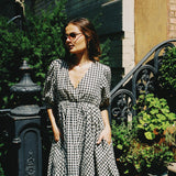 AILEEN GINGHAM DRESS
