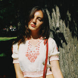 VINTAGE HAND EMBROIDERED BLOUSE