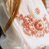 VINTAGE HAND EMBROIDERED BLOUSE
