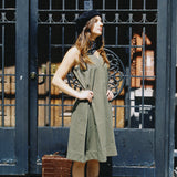 LE BON SHOPPE CAMILLE OLIVE DRESS