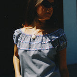 CLOAK & DAGGER ST. TROPEZ BLOUSE