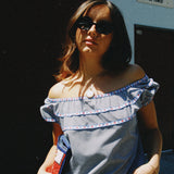 CLOAK & DAGGER ST. TROPEZ BLOUSE