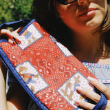 VINTAGE HANDMADE COWBOY/COWGIRL CLUTCH
