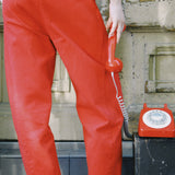 LE BON SHOPPE ARC PANT-CRAYON RED