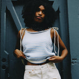 LE MEPRIS KNIT COTTON TOP