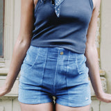HAMMIES NAVY CORDUROY SHORT