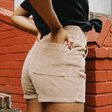 HAMMIES BROWN CORDUROY SHORT