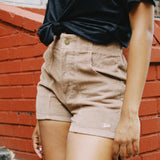 HAMMIES BROWN CORDUROY SHORT