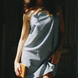 INDIE GINGHAM MINI DRESS