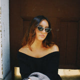 NOIR KNOTTED SWEATER