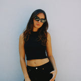 SOLD OUT NYC THE CROPPED NOT SO BASIC TANK