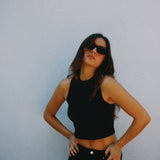 SOLD OUT NYC THE CROPPED NOT SO BASIC TANK