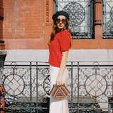 SYLVIE SILKY SLIP SKIRT
