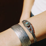 VINTAGE SILVER CUFF BRACELET