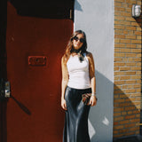 VIVIENNE SILKY SLIP SKIRT