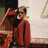 AMERICAN VINTAGE GRENANT CHINE VITOW SWEATER