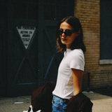 ARIA OVAL SUNGLASSES