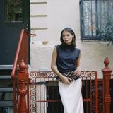 SYLVIE SILKY SLIP SKIRT
