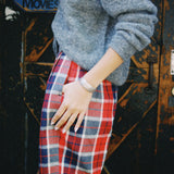 VINTAGE PLAID WOOL SHORTS