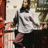 FRANCES LINEN TOP