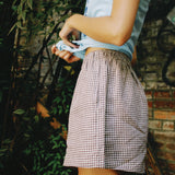 ANNIE LINEN SHORTS