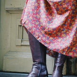 VINTAGE SALVATORE FERRAGAMO BROWN BOOTS 7.5