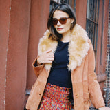 VINTAGE 1970 SUEDE PENNY LANE COAT
