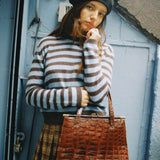 MEILLEUR MOMENT CASHMERE STRIPE SWEATER