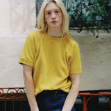 HEY GANG THE S/S SWEATSHIRT GOLDENROD