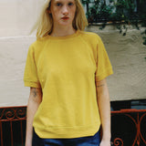HEY GANG THE S/S SWEATSHIRT GOLDENROD