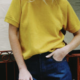 HEY GANG THE S/S SWEATSHIRT GOLDENROD