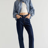LEVI'S 501 DARK WASH JEANS