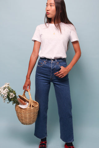 LEVIS RIBCAGE STRAIGHT ANKLE