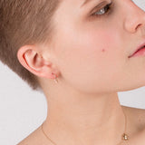 MEREWIF SMALL HOOK POKE EARRINGS