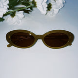 CRAP THE SWEET LEAF, OLIVE/AMBER