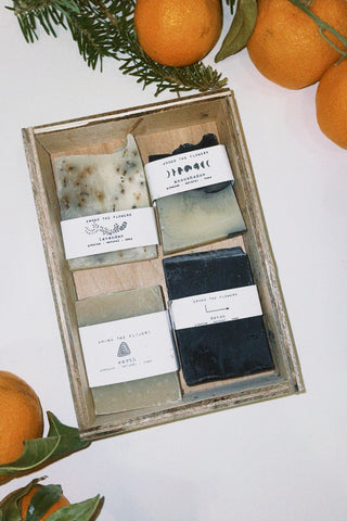 AMONG THE FLOWERS SOAP SAMPLE SET
