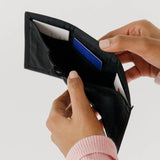 BAGGU NYLON WALLET, TUXEDO DOT